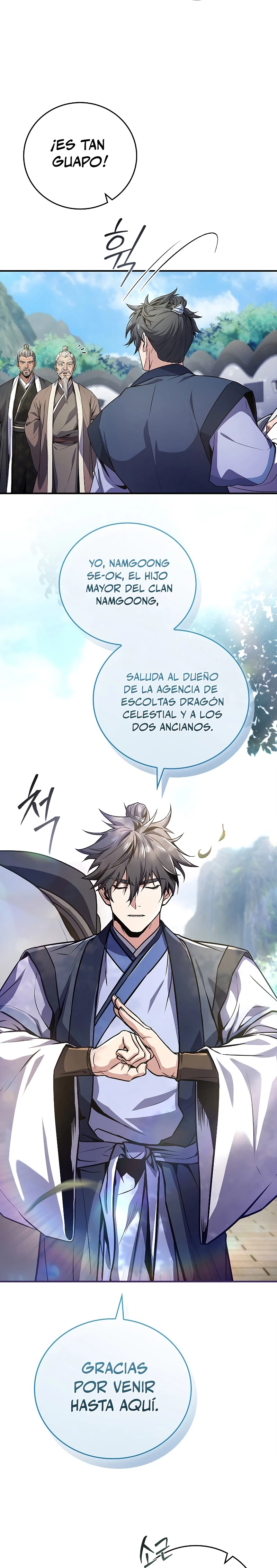 El Guerrero Escolta Reencarnado Capitulo 72 página 9