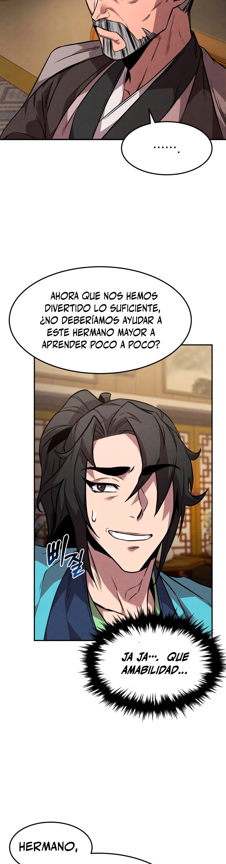 El Guerrero Escolta Reencarnado Capitulo 8 página 35