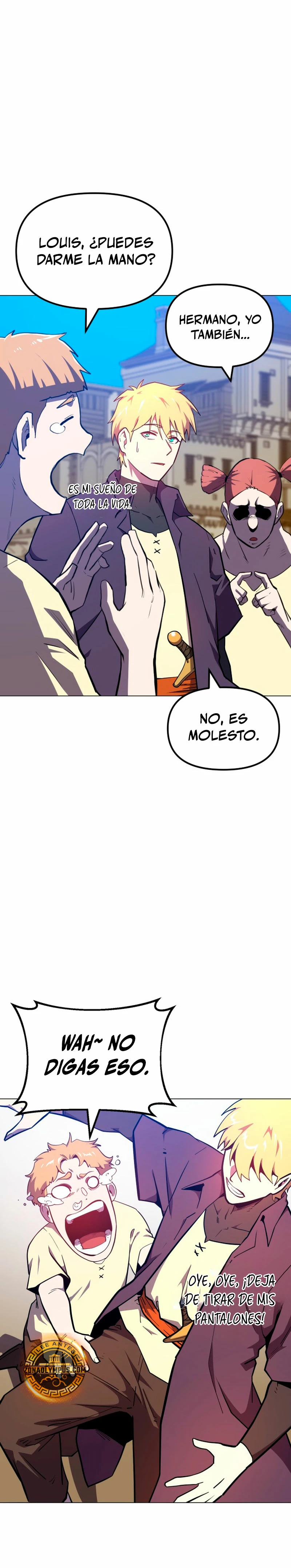 El hombre más guapo se convirtió en esqueleto Capitulo 1 página 33