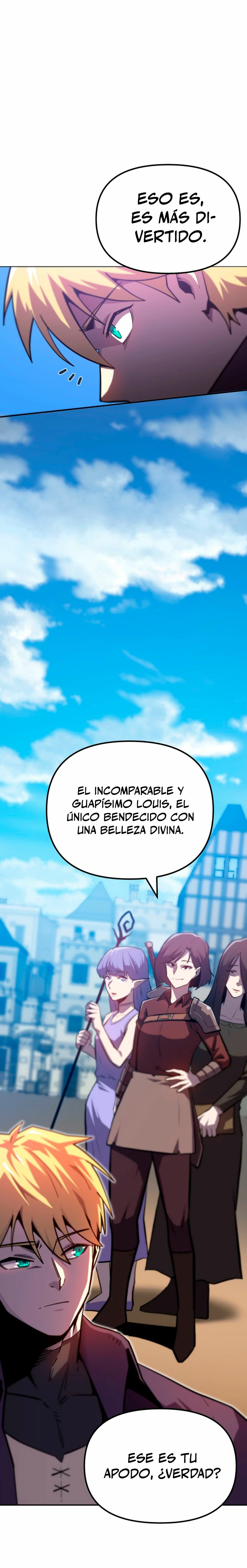 El hombre más guapo se convirtió en esqueleto Capitulo 1 página 34