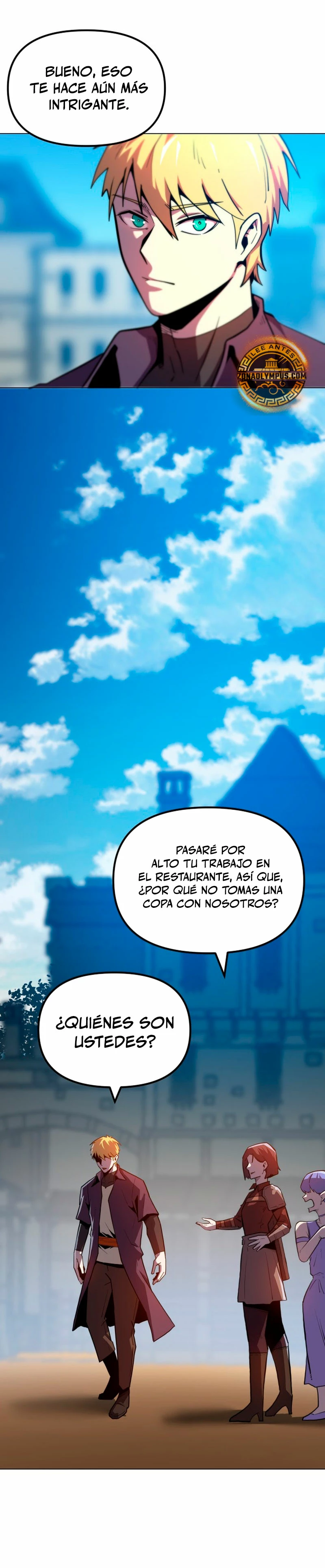 El hombre más guapo se convirtió en esqueleto Capitulo 1 página 36