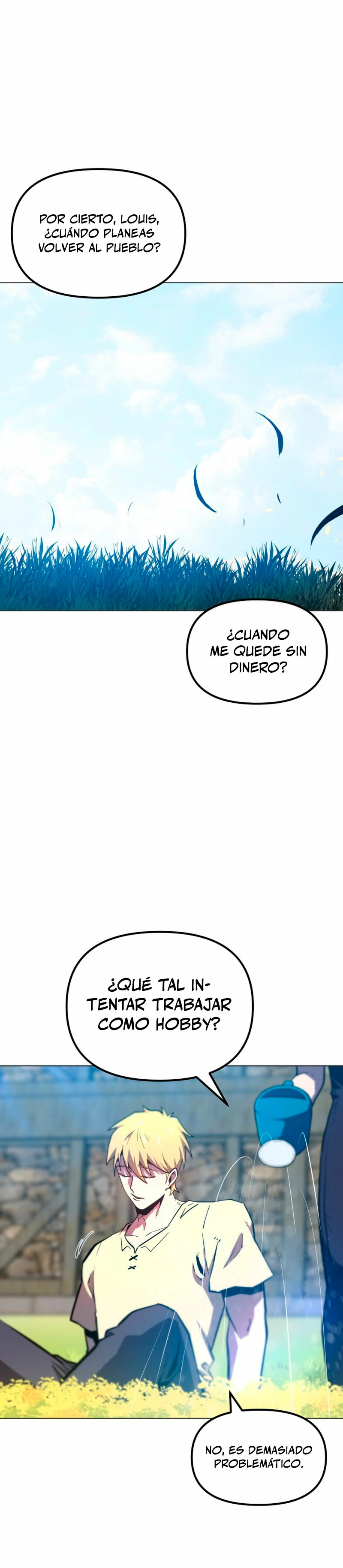 El hombre más guapo se convirtió en esqueleto Capitulo 1 página 58