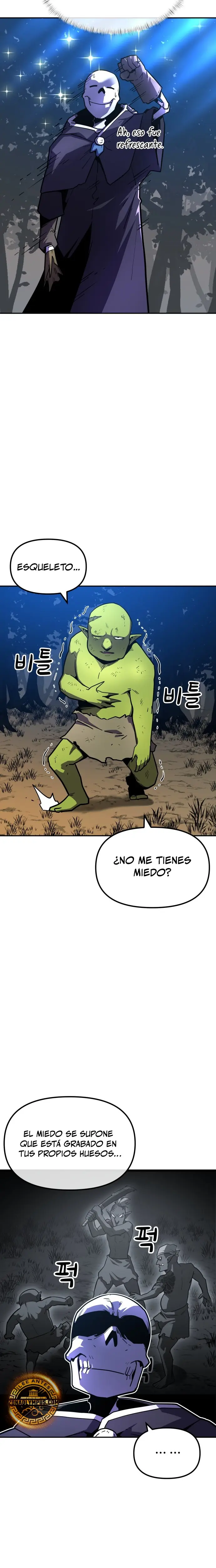 El hombre más guapo se convirtió en esqueleto Capitulo 10 página 6