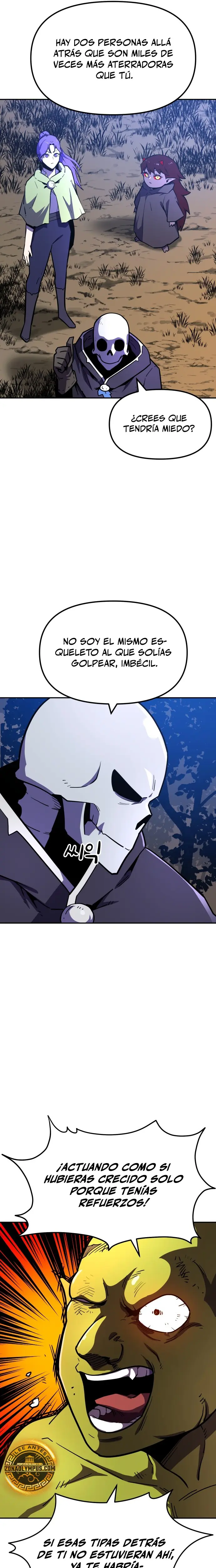 El hombre más guapo se convirtió en esqueleto Capitulo 10 página 8