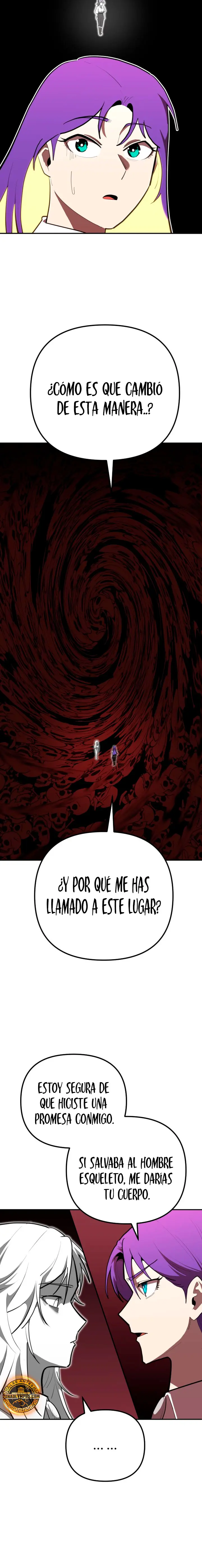 El hombre más guapo se convirtió en esqueleto Capitulo 100 página 21