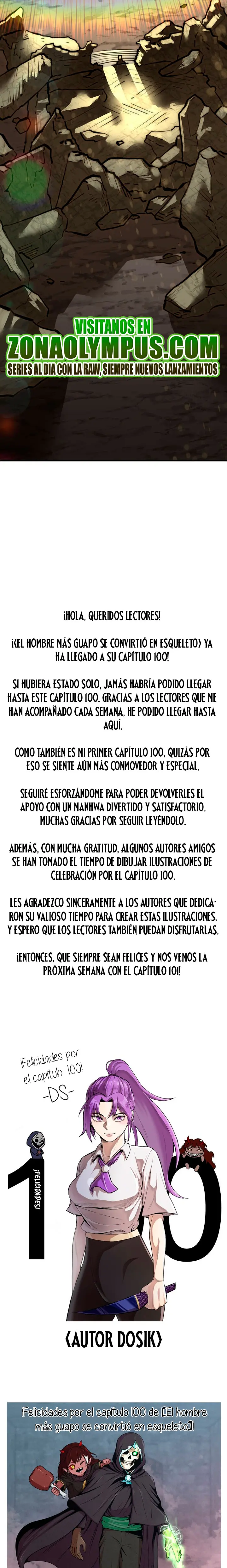 El hombre más guapo se convirtió en esqueleto Capitulo 100 página 29