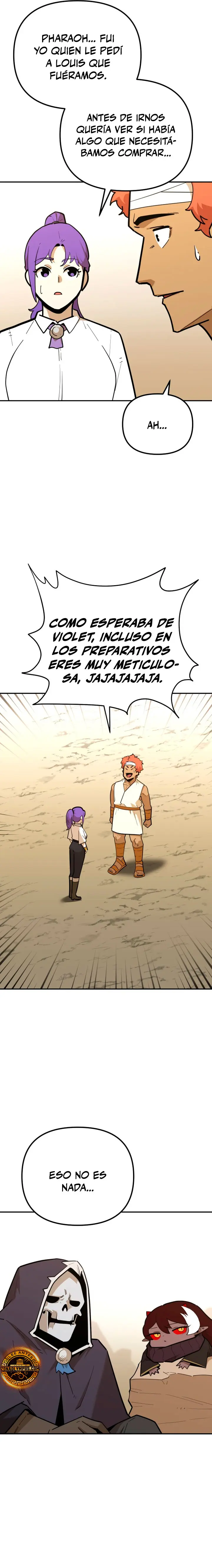 El hombre más guapo se convirtió en esqueleto Capitulo 101 página 22