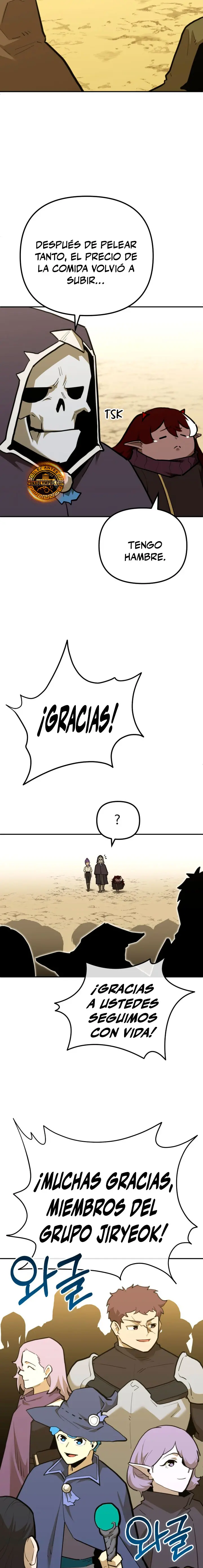 El hombre más guapo se convirtió en esqueleto Capitulo 101 página 8