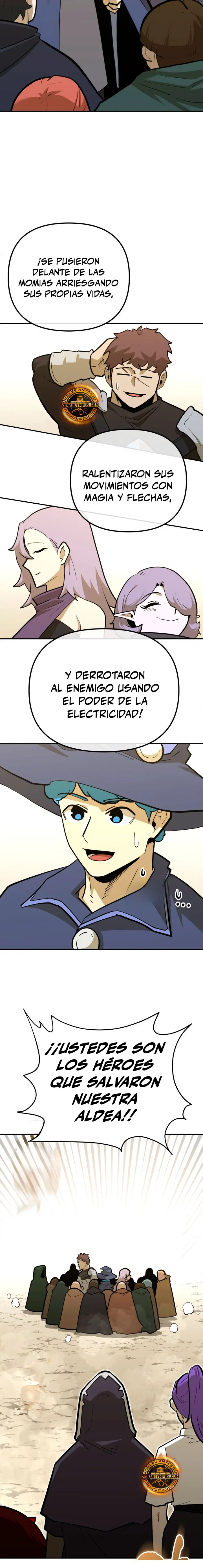El hombre más guapo se convirtió en esqueleto Capitulo 101 página 9