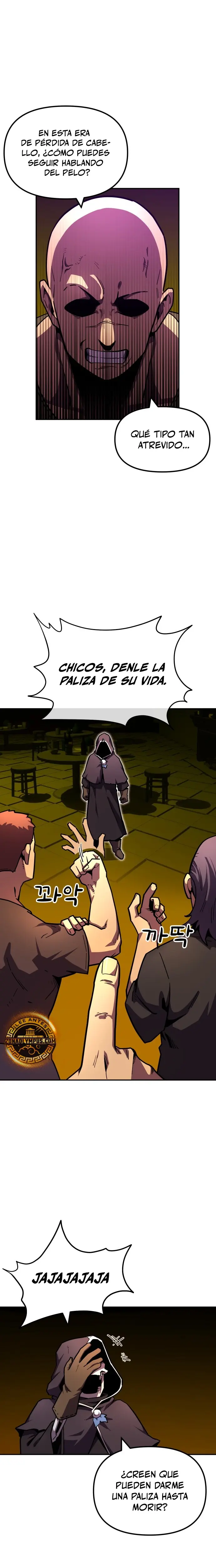 El hombre más guapo se convirtió en esqueleto Capitulo 11 página 4