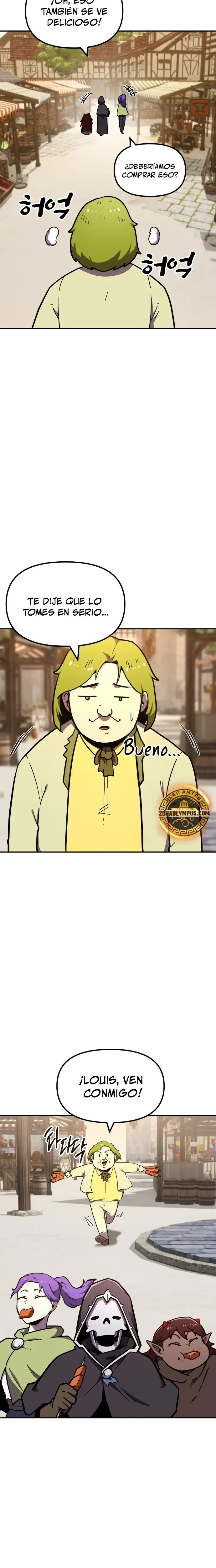 El hombre más guapo se convirtió en esqueleto Capitulo 12 página 17