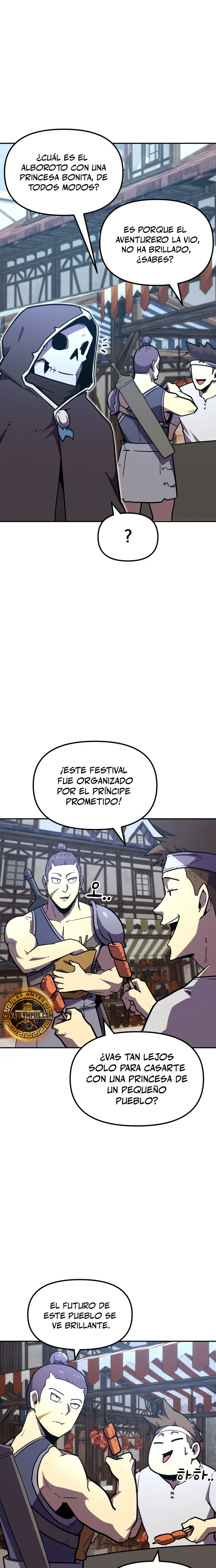 El hombre más guapo se convirtió en esqueleto Capitulo 12 página 18