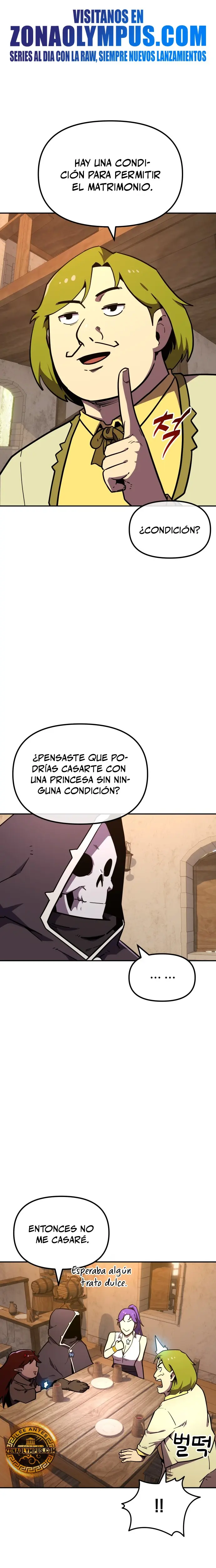 El hombre más guapo se convirtió en esqueleto Capitulo 12 página 3