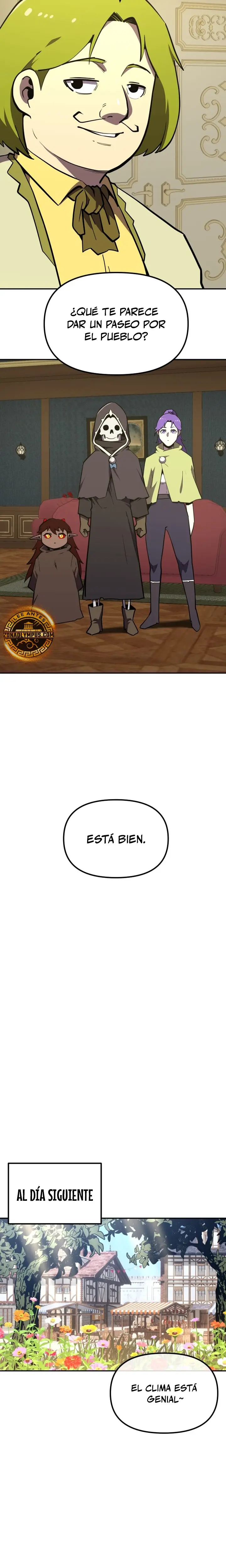 El hombre más guapo se convirtió en esqueleto Capitulo 13 página 20