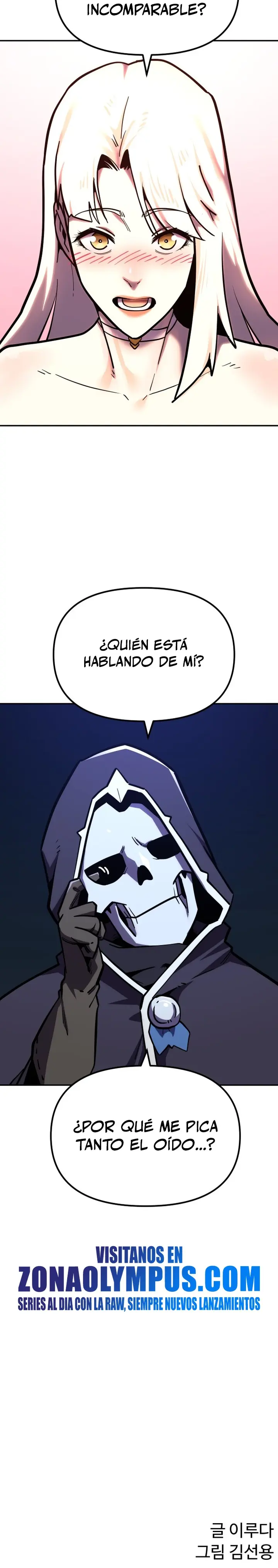 El hombre más guapo se convirtió en esqueleto Capitulo 13 página 35