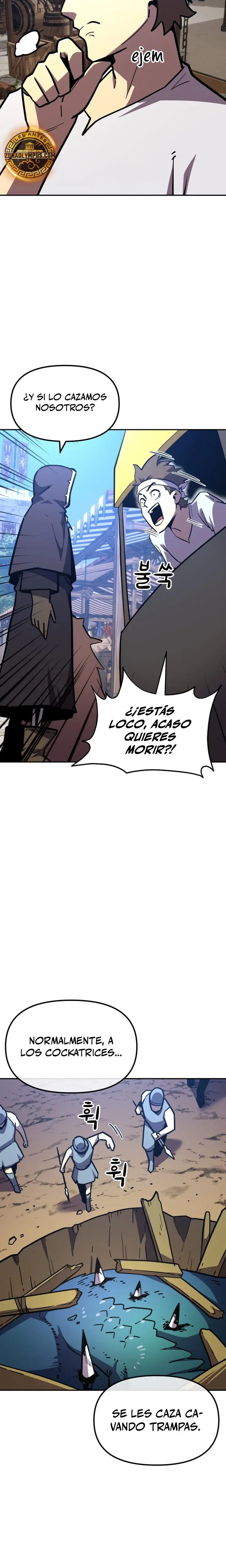 El hombre más guapo se convirtió en esqueleto Capitulo 14 página 5