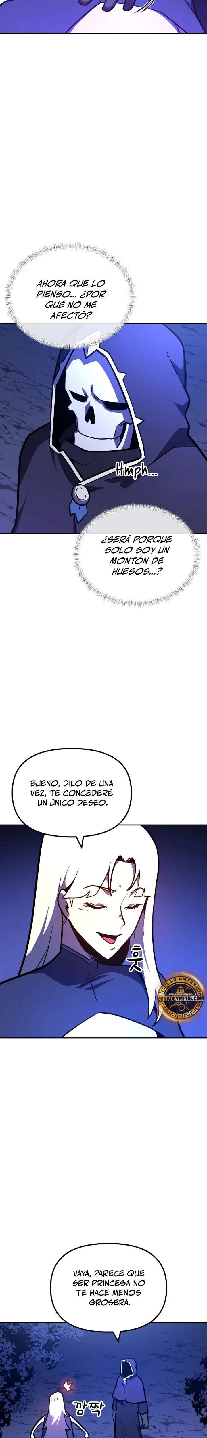 El hombre más guapo se convirtió en esqueleto Capitulo 15 página 21