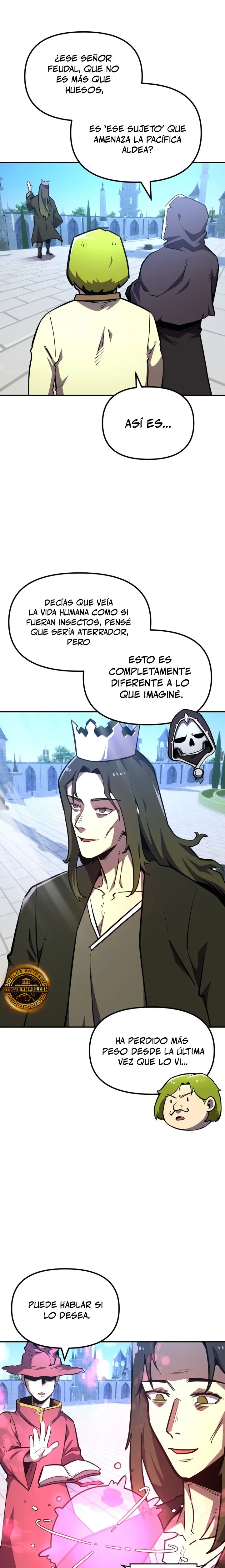 El hombre más guapo se convirtió en esqueleto Capitulo 16 página 11