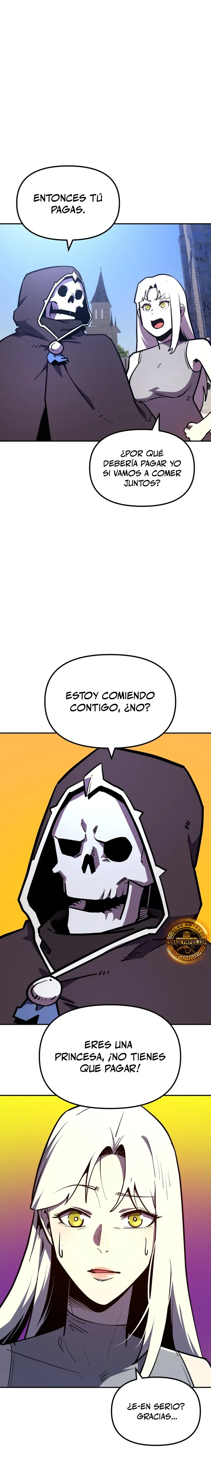 El hombre más guapo se convirtió en esqueleto Capitulo 16 página 30