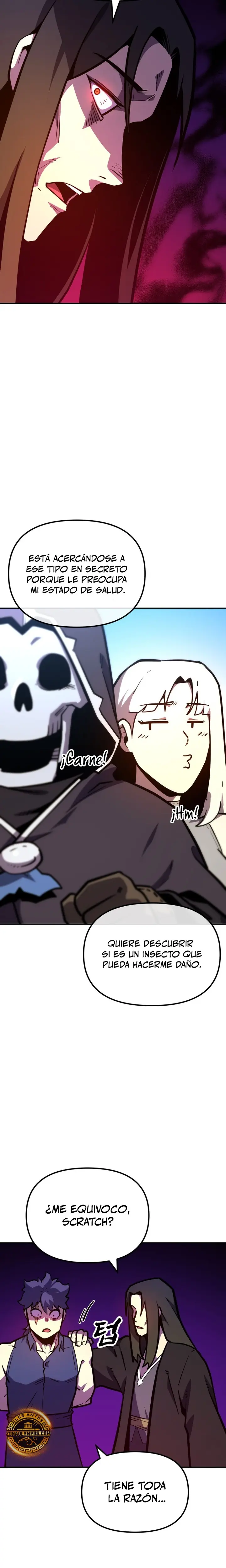 El hombre más guapo se convirtió en esqueleto Capitulo 16 página 33