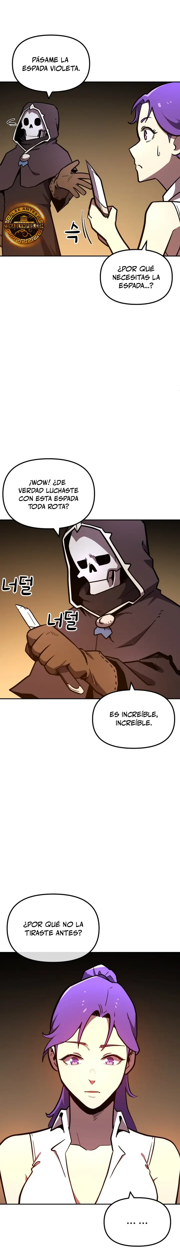 El hombre más guapo se convirtió en esqueleto Capitulo 17 página 17