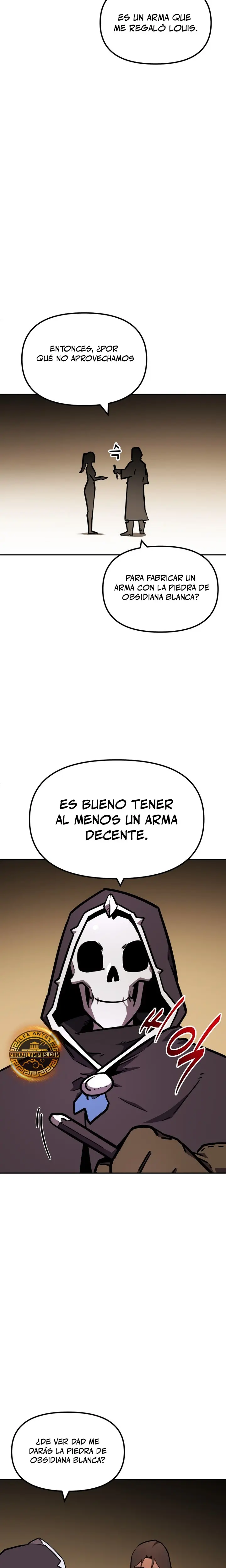 El hombre más guapo se convirtió en esqueleto Capitulo 17 página 20