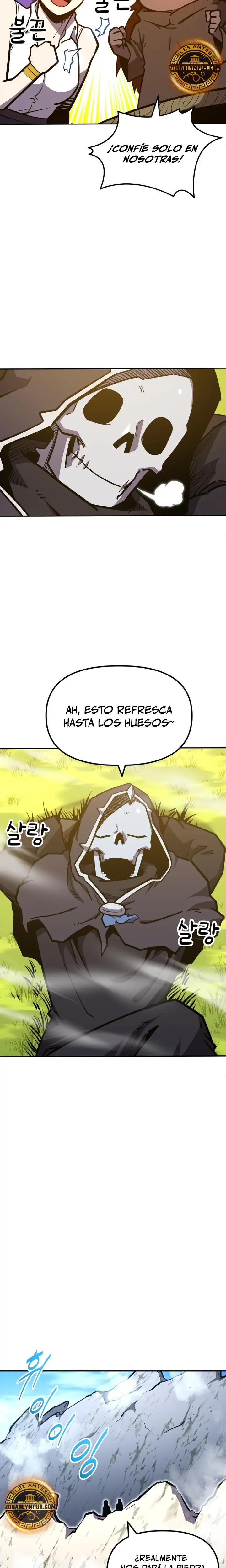 El hombre más guapo se convirtió en esqueleto Capitulo 17 página 28