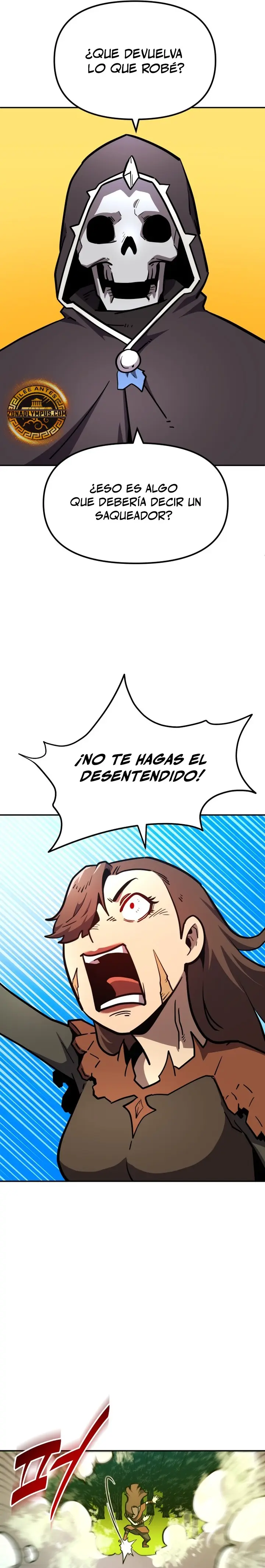 El hombre más guapo se convirtió en esqueleto Capitulo 18 página 31