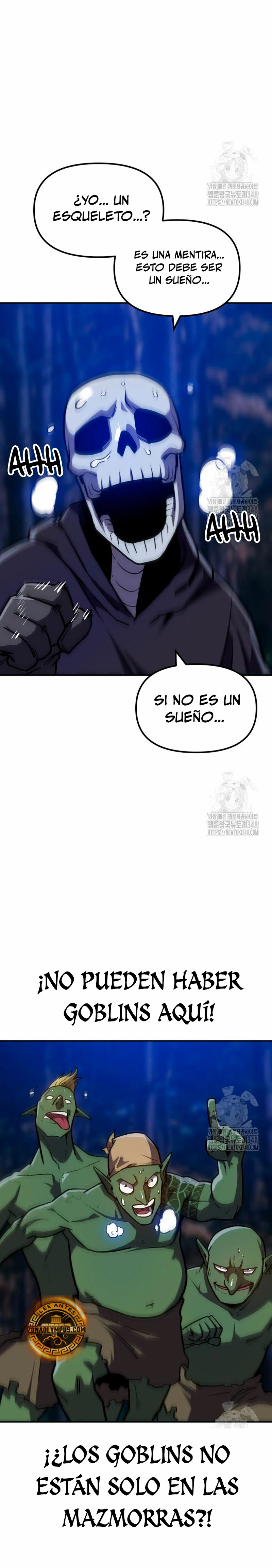 El hombre más guapo se convirtió en esqueleto Capitulo 2 página 22