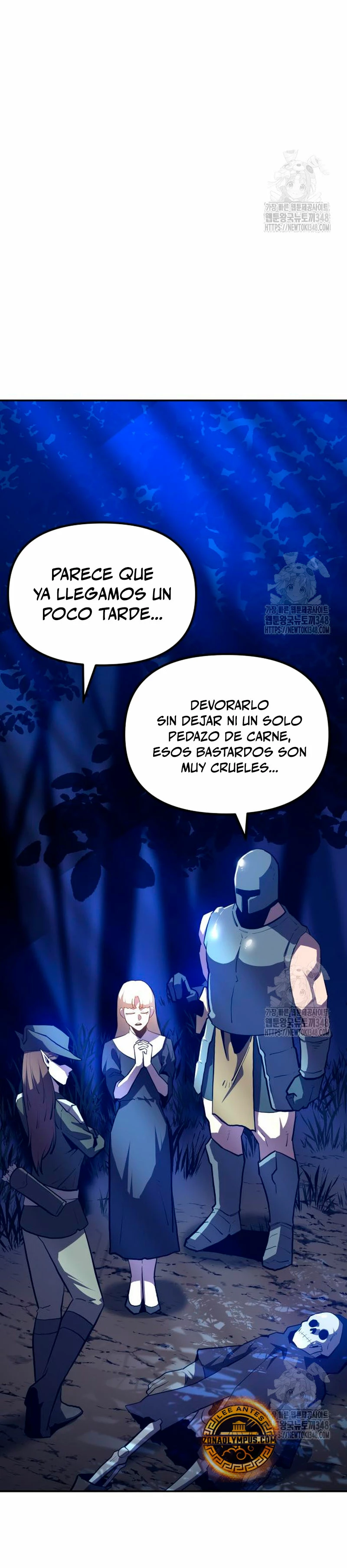 El hombre más guapo se convirtió en esqueleto Capitulo 2 página 35
