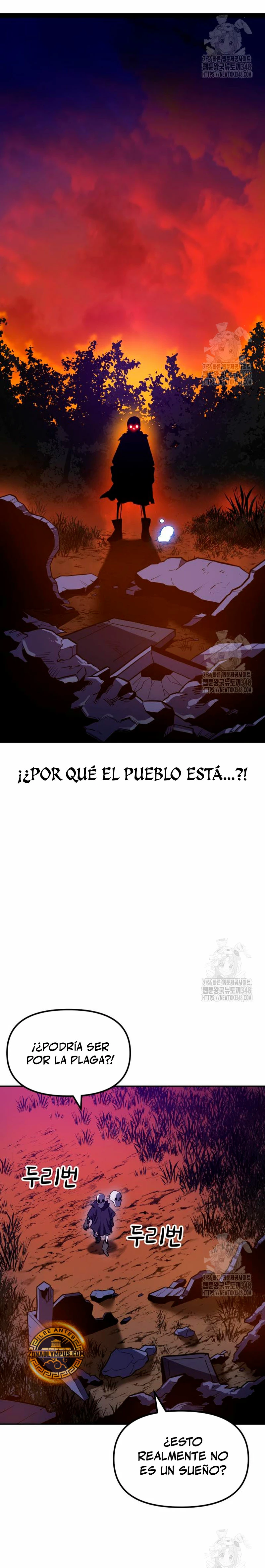 El hombre más guapo se convirtió en esqueleto Capitulo 2 página 41