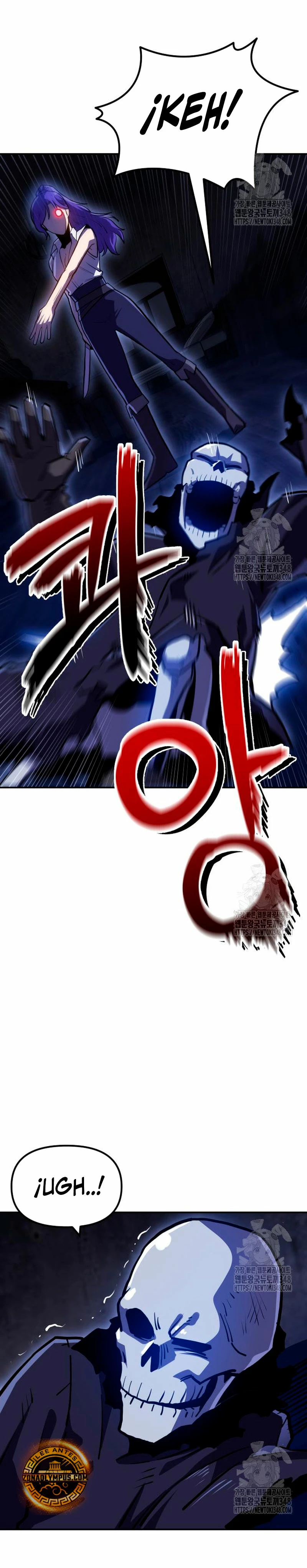 El hombre más guapo se convirtió en esqueleto Capitulo 2 página 53