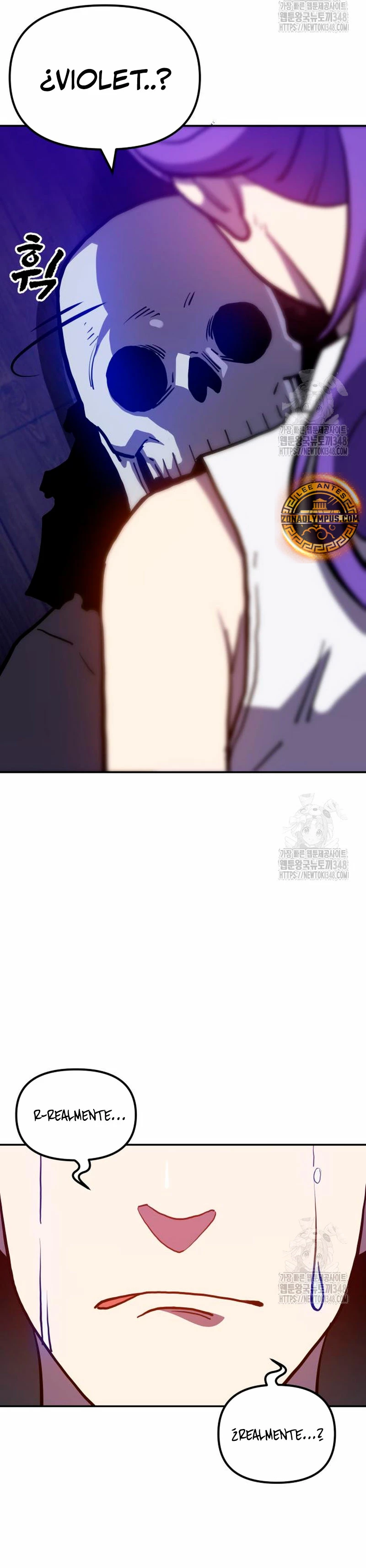 El hombre más guapo se convirtió en esqueleto Capitulo 2 página 62