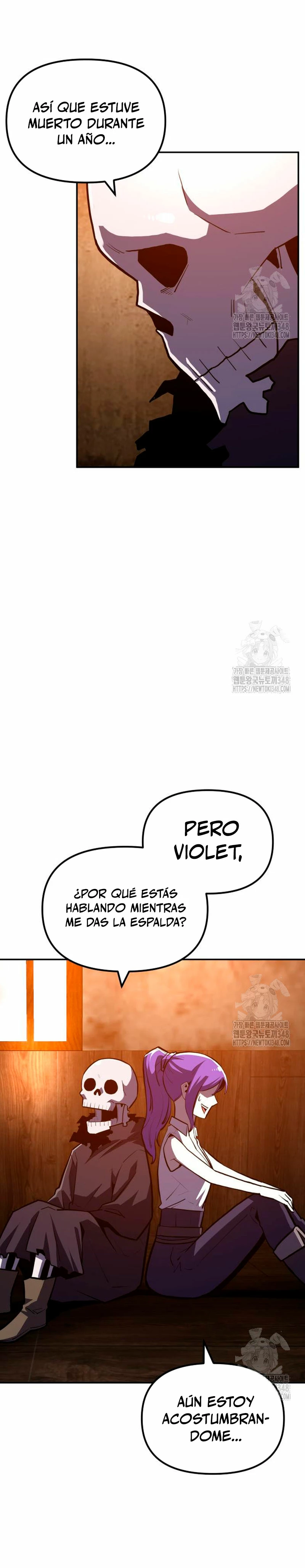 El hombre más guapo se convirtió en esqueleto Capitulo 2 página 66