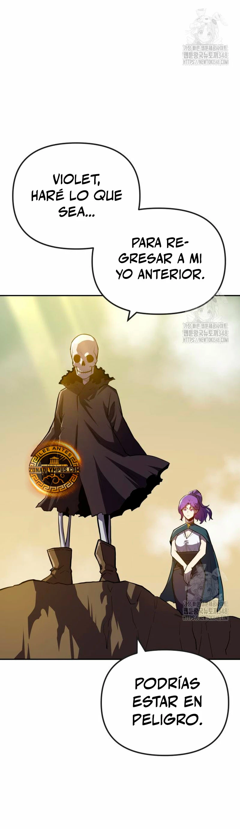 El hombre más guapo se convirtió en esqueleto Capitulo 2 página 74