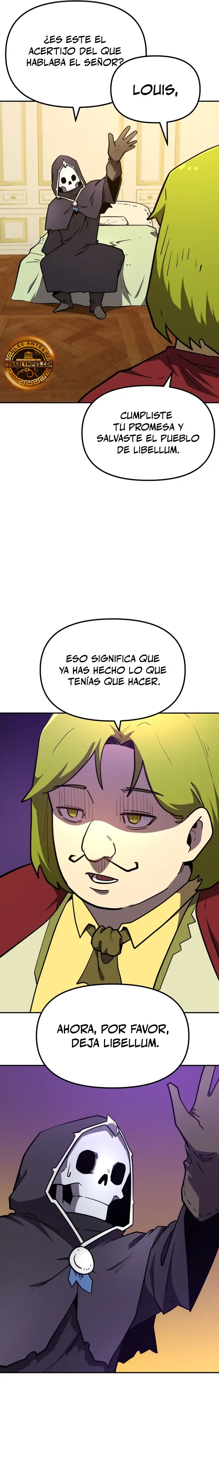 El hombre más guapo se convirtió en esqueleto Capitulo 20 página 13