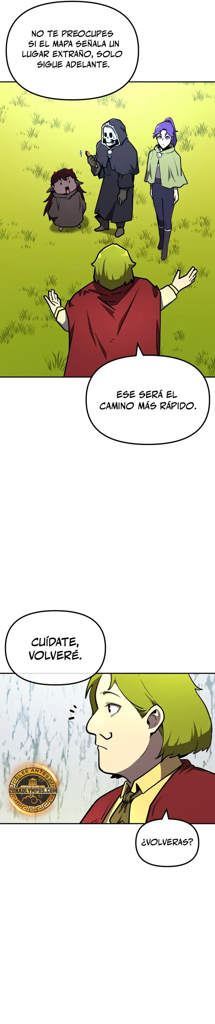 El hombre más guapo se convirtió en esqueleto Capitulo 20 página 18