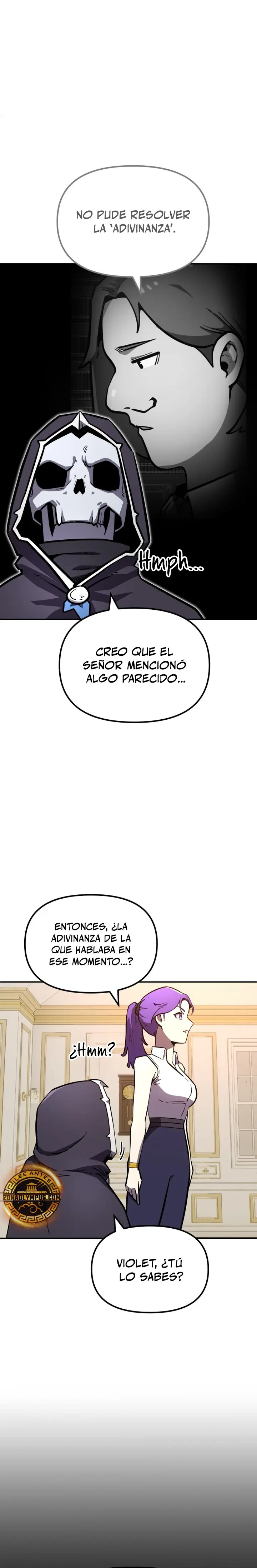 El hombre más guapo se convirtió en esqueleto Capitulo 20 página 8