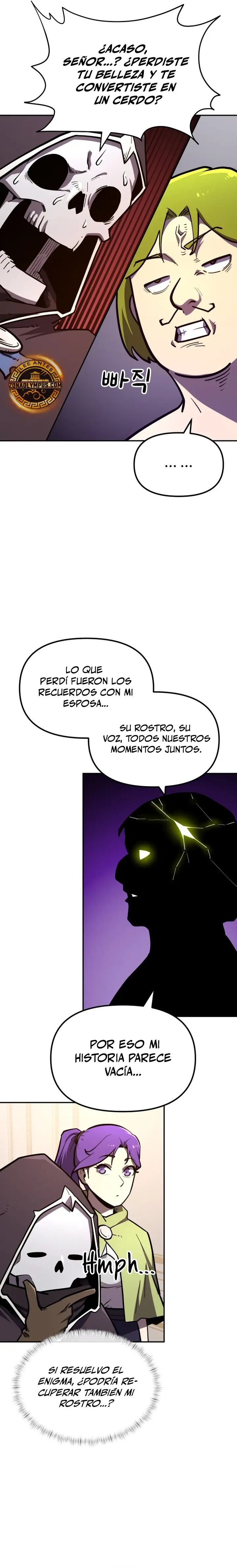 El hombre más guapo se convirtió en esqueleto Capitulo 22 página 16