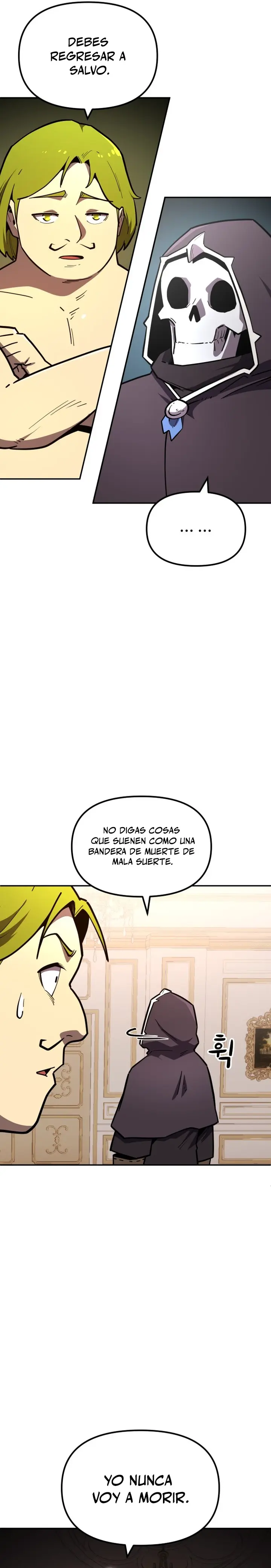 El hombre más guapo se convirtió en esqueleto Capitulo 22 página 26