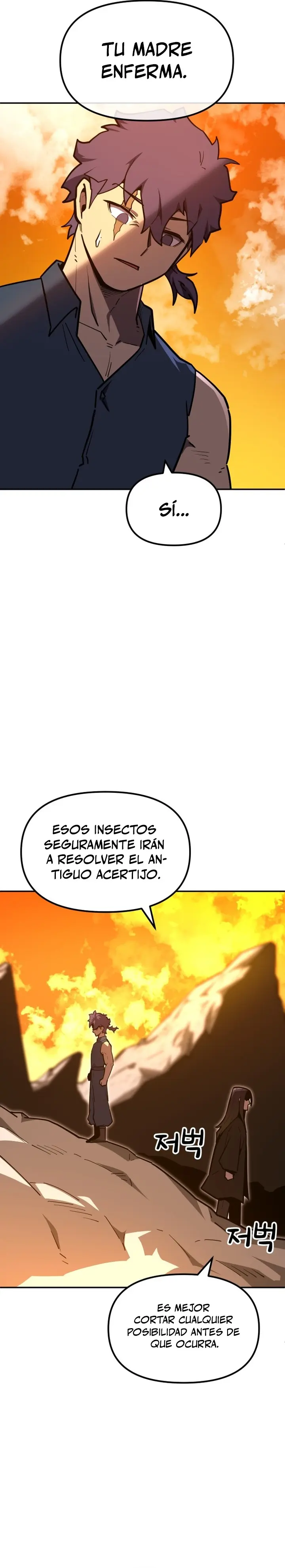 El hombre más guapo se convirtió en esqueleto Capitulo 22 página 31