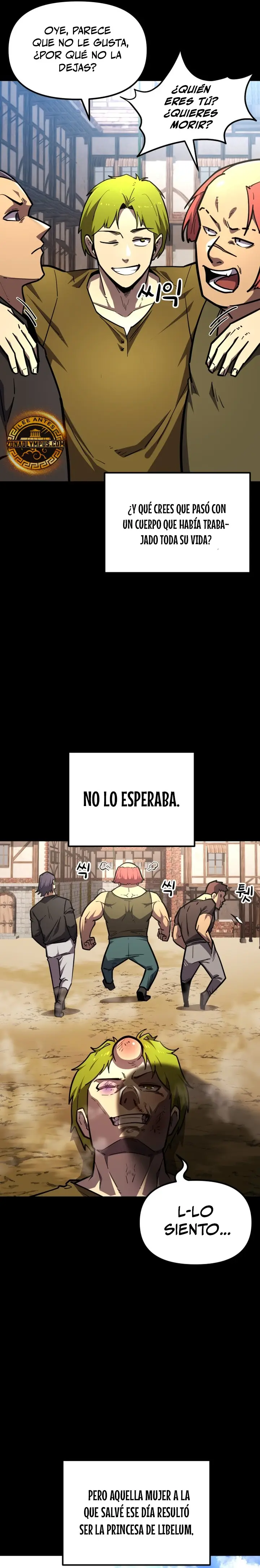 El hombre más guapo se convirtió en esqueleto Capitulo 22 página 7