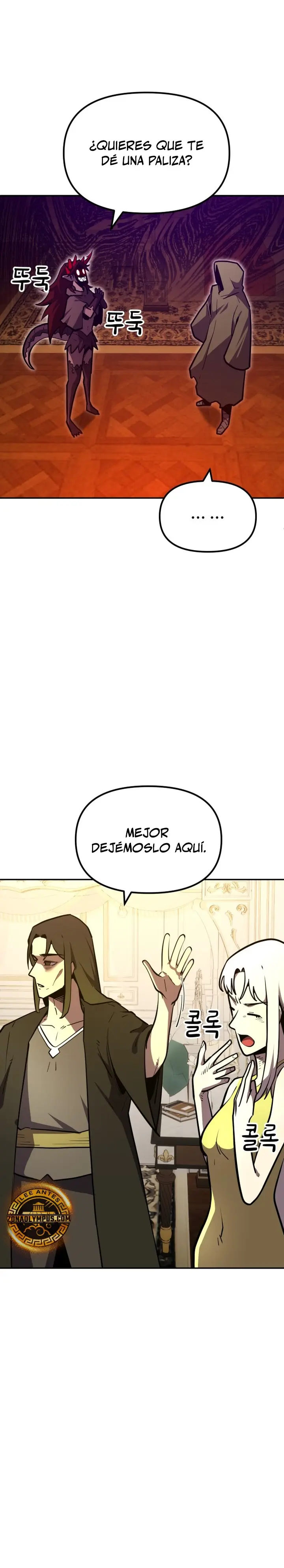 El hombre más guapo se convirtió en esqueleto Capitulo 23 página 18