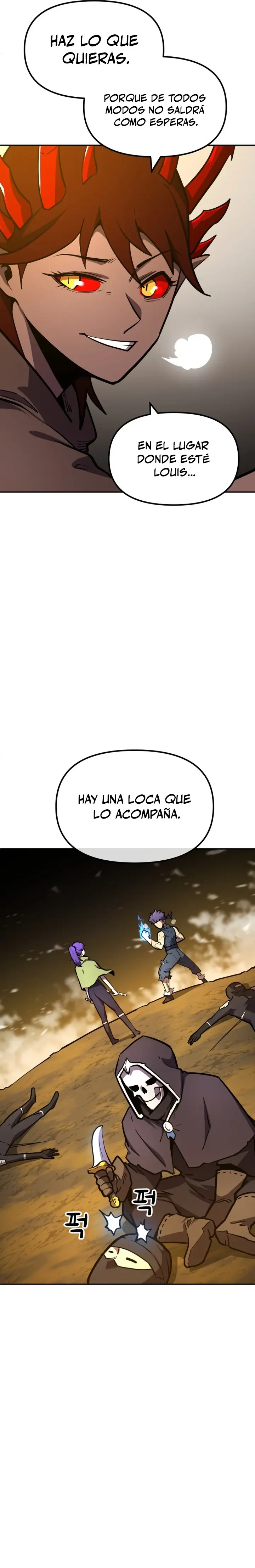 El hombre más guapo se convirtió en esqueleto Capitulo 23 página 21