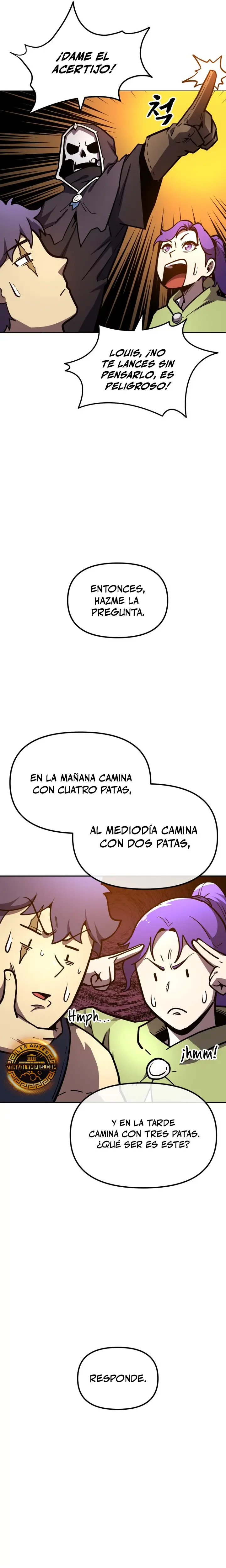 El hombre más guapo se convirtió en esqueleto Capitulo 23 página 35