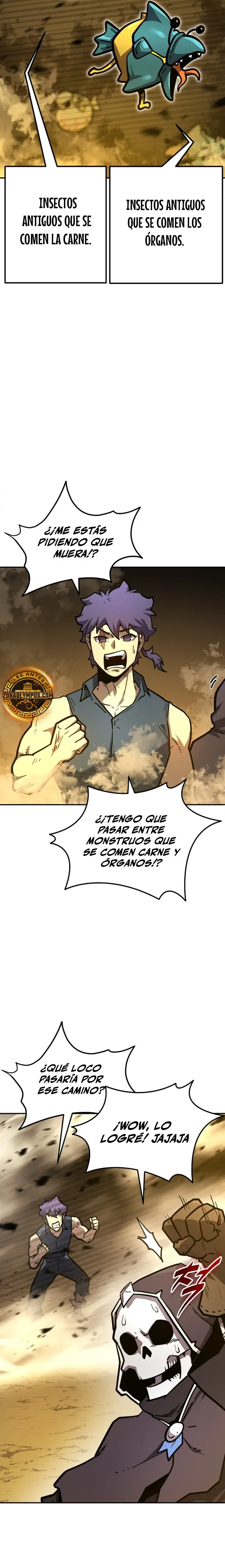 El hombre más guapo se convirtió en esqueleto Capitulo 24 página 14