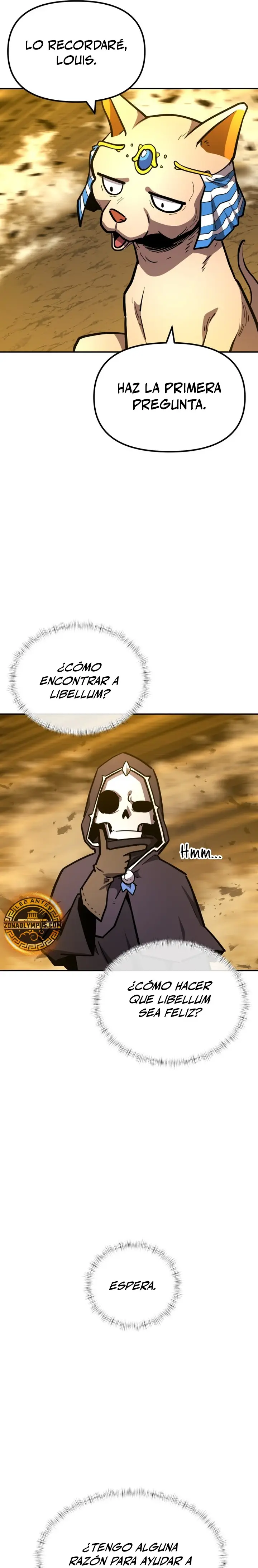 El hombre más guapo se convirtió en esqueleto Capitulo 24 página 19