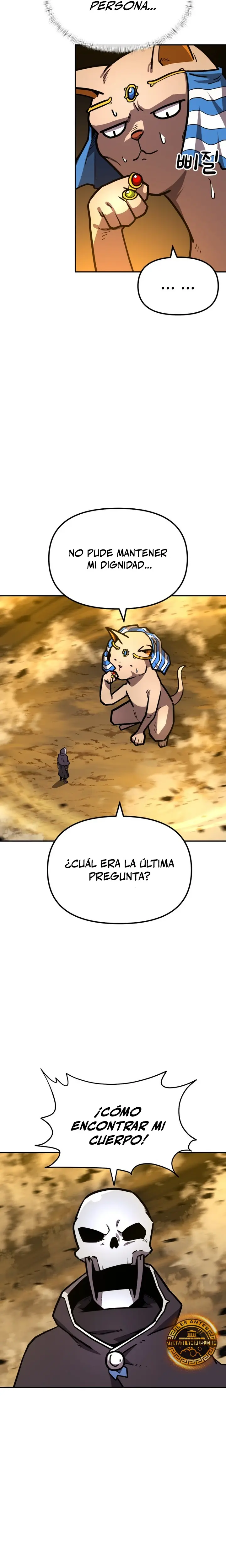 El hombre más guapo se convirtió en esqueleto Capitulo 24 página 30