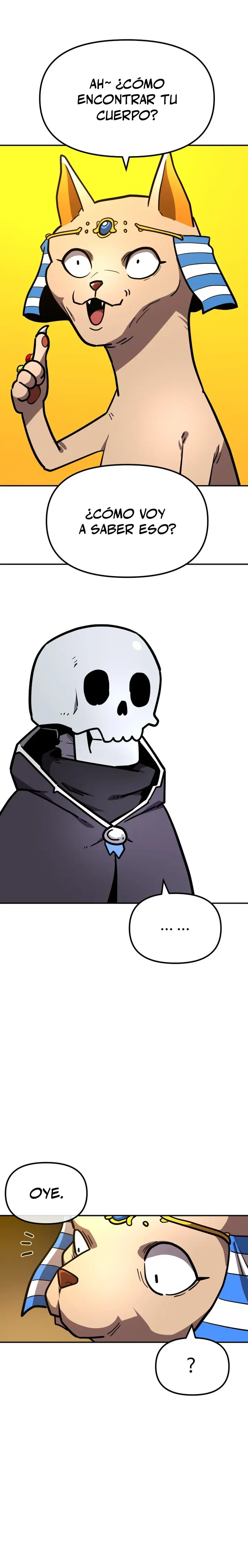 El hombre más guapo se convirtió en esqueleto Capitulo 24 página 31
