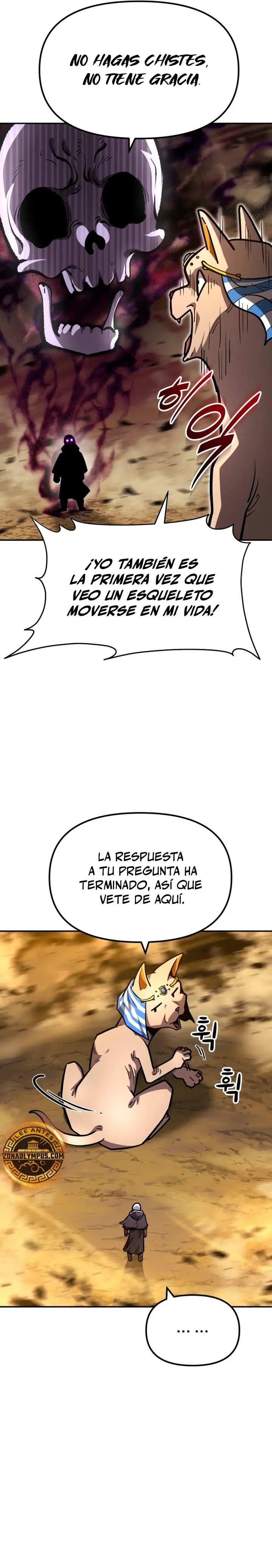 El hombre más guapo se convirtió en esqueleto Capitulo 24 página 32